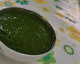 धनिया चटनी (dhaniya chutney recipe in Hindi) रेसिपी चरण 3 फोटो
