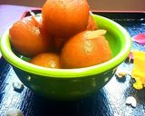 A picture of step 4 of Gulab jamun.