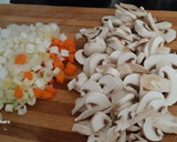 Foto del paso 1 de la receta: Risotto de verduras al Cabrales