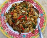 Foto langkah ke 6 dari resep Orak-arik telur sawi putih kacang panjang tauge with chili oil.