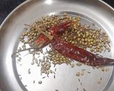 A picture of step 2 of Gongura pickle.