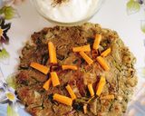 A picture of step 4 of Masala Bajre ki Roti/paratha yummy.
