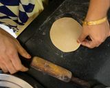 A picture of step 2 of Aloo methi paratha.