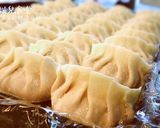A picture of step 5 of Pork and Cabbage Dumplings (Shuijiao) + How to Cook Dumplings.