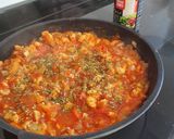 Foto del paso 3 de la receta: Berenjenas rellenas vegetarianas exprés con soja texturizada