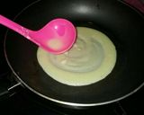 Foto langkah ke 3 dari resep Crepes simple.