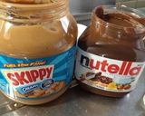 A picture of step 1 of Nutella Peanut Butter Toast.