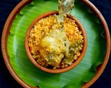 A picture of step 11 of Ambur chicken biryani.