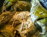 Foto del paso 7 de la receta: CAIGUA (pepino de agua), relleno con guiso de Carne Picada...!