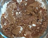 Gambar langkah 2 resipi Chocolate Kurma Sourdough Bread.