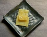 A picture of step 3 of Bombay Halwa- a Diwali classic.