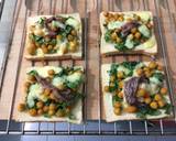 Chickpea And Spinach With Mozzarella Cheese And Anchovies recipe step 2 photo