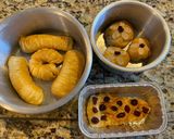 A picture of step 4 of Sweet Bread with Cheese Filling.