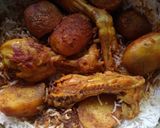 চিকেন দম বিরিয়ানী (chicken dam biriyani in Bengali) রেসিপির ধাপ 3 ছবি