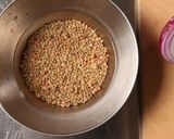 A picture of step 2 of Lentil Salad.