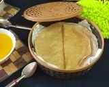 A picture of step 8 of 2 layered Roti (Bepadi Roti).