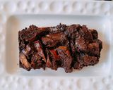 A picture of step 9 of Chocolate Bread Pudding.