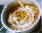 A picture of step 8 of Cheesy chicken fajita spaghetti.