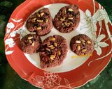 A picture of step 7 of Oats Beetroot Cookies.