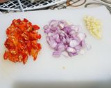 Foto langkah ke 2 dari resep Ikan cue keranjang pedas mantul.