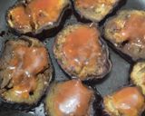 Foto del paso 2 de la receta: Bocaditos de berenjena🍆con queso🥯tomate y pollo🍅🍗🧀