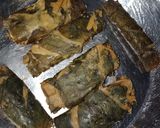 A picture of step 6 of Steam arvii leaves.