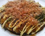 A picture of step 4 of Remake: Somen Noodle Okonomiyaki.