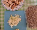 Foto langkah ke 1 dari resep Creamy Roasted Chicken Pesto Pasta.