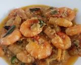 Gambar langkah 5 resipi Udang Buttermilk.