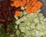 A picture of step 2 of Mix Bean Tamarind Salad.