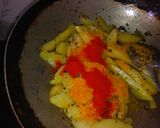 A picture of step 5 of Homemade aloo achar.