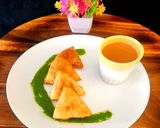 A picture of step 8 of Chana Dal Onion Samosa - Street Style Special Surti Samosa (Ramadan Special).