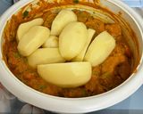 A picture of step 2 of Instant Pot Chicken Curry.