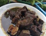 Rawon super ala mbok langkah memasak 4 foto