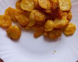 A picture of step 7 of Bhajia. (First trial).