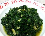 Foto langkah ke 6 dari resep Daun Singkong Tumbuk (Tung Ubi Cak).