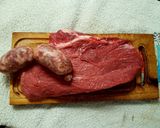 Foto del paso 1 de la receta: Guiso criollo de carne y chorizos