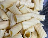 Foto del paso 1 de la receta: Rigatoni a la carbonara con alcachofas