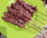 Foto langkah ke 1 dari resep 38. Sate Kambing Sambal Kecap.