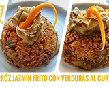 Foto del paso 15 de la receta: Arroz jazmín frito con verduras al curry (vegano)