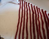 Gránátalmás gesztenyetorta /liszt helyett dióval/ recept fázis 9 fotója