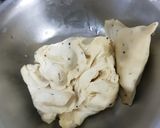 A picture of step 3 of Samosa made with wheat flour.