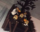 Une image de l'étape 12 de Gâteau « Cimetière » pour les grands et les petits. HALLOWEEN.