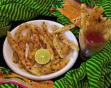 A picture of step 4 of Crispy Potato Sticks.