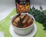 Foto langkah ke 4 dari resep Gulai ayam daun kari tanpa santan.