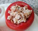 Foto del paso 3 de la receta: Tomates rellenos de arroz y carne
