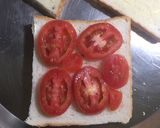 A picture of step 5 of Cheese Tomato Sandwich.