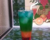 Foto langkah ke 3 dari resep Rainbow ice syrup ala ala 😅😅.