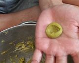 Foto langkah ke 3 dari resep Green Tea Drop Cookies.