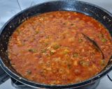 A picture of step 4 of Paneer bhurji.